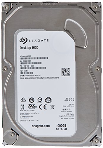 Seagate BarraCuda 1 TB 3.5" 7200 RPM Internal Hard Drive