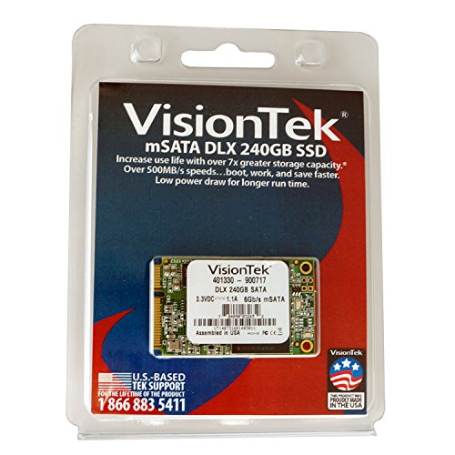 VisionTek DLX 240 GB mSATA Solid State Drive