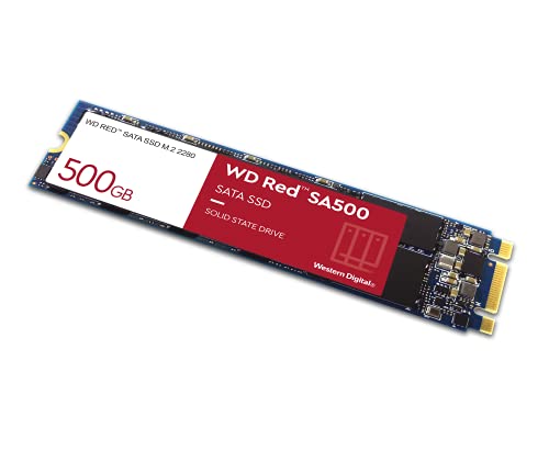 Western Digital Red SA500 500 GB M.2-2280 SATA Solid State Drive