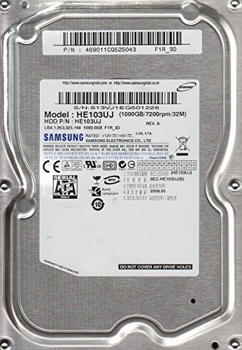 Samsung Spinpoint F1 RAID 1 TB 3.5" 7200 RPM Internal Hard Drive