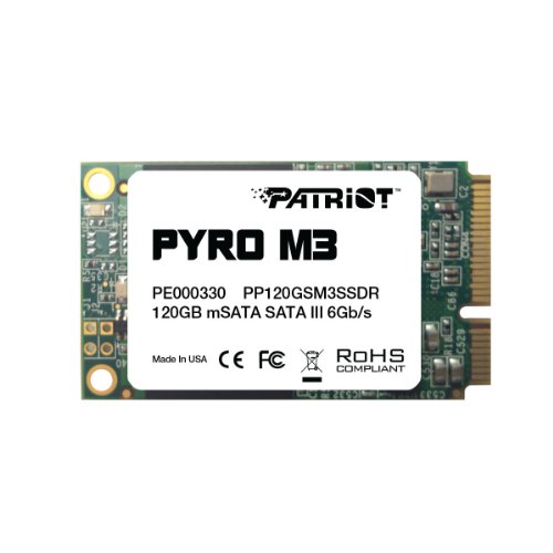Patriot Pyro M3 120 GB mSATA Solid State Drive