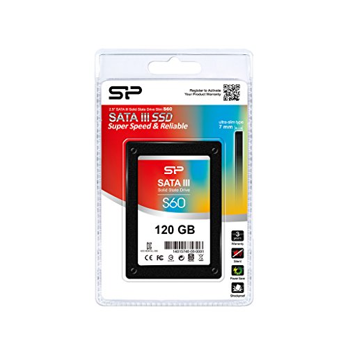 Silicon Power S60 3K P/E 120 GB 2.5" Solid State Drive