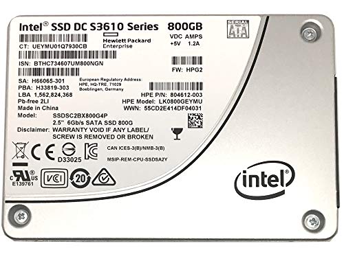 Intel DC S3610 800 GB 2.5" Solid State Drive