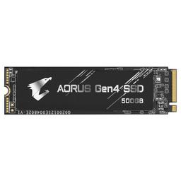 Gigabyte AORUS Gen4 500 GB M.2-2280 PCIe 4.0 X4 NVME Solid State Drive