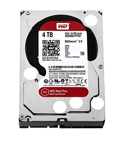 Western Digital Red Pro 4 TB 3.5" 7200 RPM Internal Hard Drive