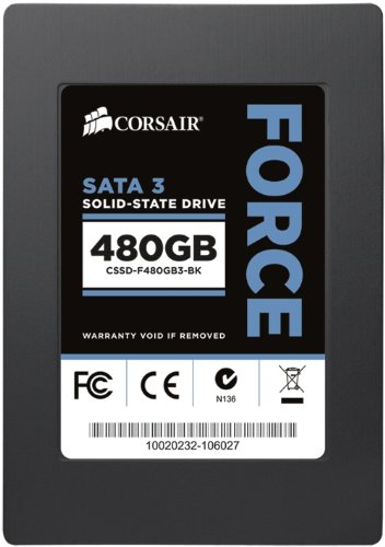 Corsair Force 3 480 GB 2.5" Solid State Drive