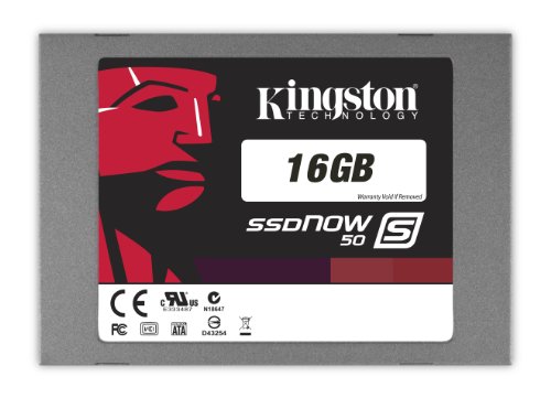 Kingston SSDNow S50 16 GB 2.5" Solid State Drive