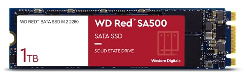 Western Digital Red SA500 1 TB M.2-2280 SATA Solid State Drive