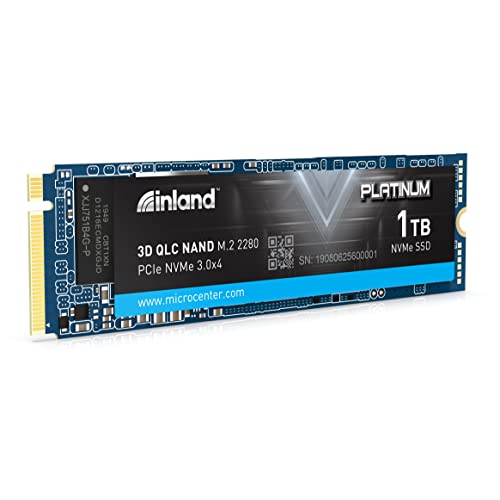 Inland Platinum 1 TB M.2-2280 PCIe 3.0 X4 NVME Solid State Drive