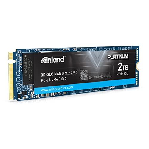 Inland Platinum 2 TB M.2-2280 PCIe 3.0 X4 NVME Solid State Drive