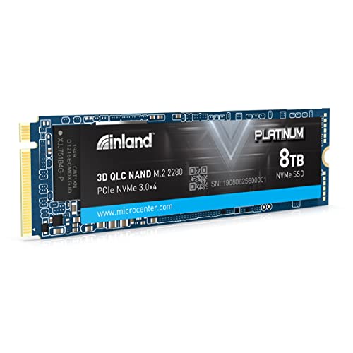 Inland Platinum 8 TB M.2-2280 PCIe 3.0 X4 NVME Solid State Drive
