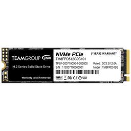 TEAMGROUP MP33 PRO 512 GB M.2-2280 PCIe 3.0 X4 NVME Solid State Drive