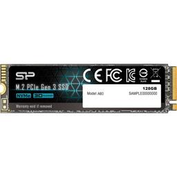 Silicon Power P34A60 128 GB M.2-2280 PCIe 3.0 X4 NVME Solid State Drive