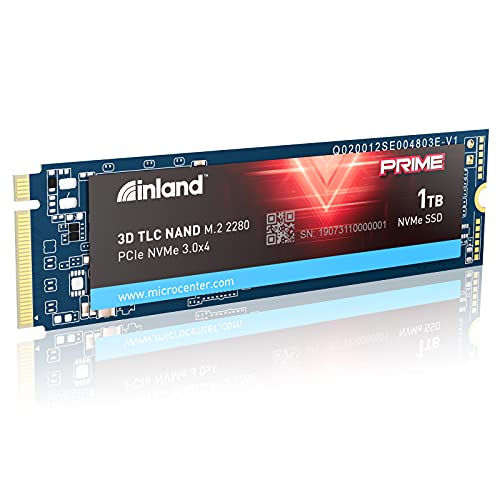 Inland Prime 1 TB M.2-2280 PCIe 3.0 X4 NVME Solid State Drive