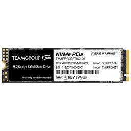 TEAMGROUP MP33 PRO 2 TB M.2-2280 PCIe 3.0 X4 NVME Solid State Drive