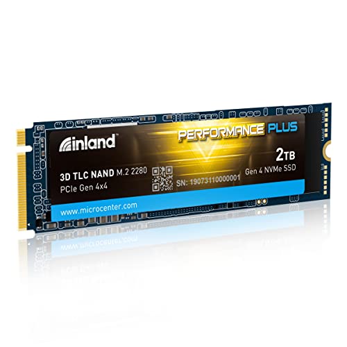 Inland Performance Plus 2 TB M.2-2280 PCIe 4.0 X4 NVME Solid State Drive
