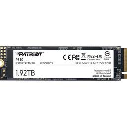 Patriot P310 1.92 TB M.2-2280 PCIe 3.0 X4 NVME Solid State Drive