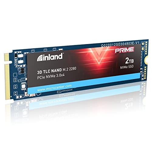 Inland Prime 2 TB M.2-2280 PCIe 3.0 X4 NVME Solid State Drive