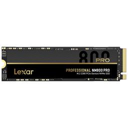Lexar Professional NM800PRO 1 TB M.2-2280 PCIe 4.0 X4 NVME Solid State Drive
