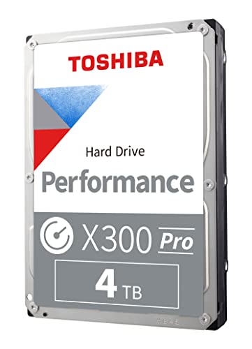 Toshiba X300 Pro 4 TB 3.5" 7200 RPM Internal Hard Drive