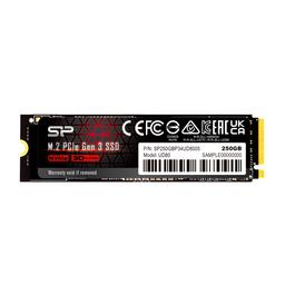 Silicon Power UD80 250 GB M.2-2280 PCIe 3.0 X4 NVME Solid State Drive