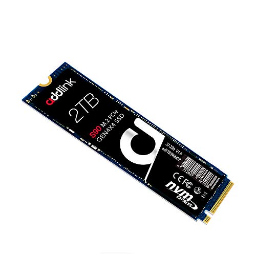 Addlink S90 2 TB M.2-2280 PCIe 4.0 X4 NVME Solid State Drive