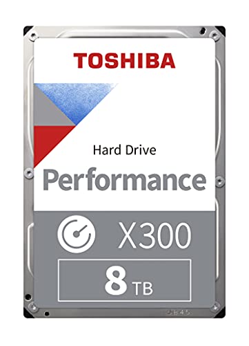 Toshiba X300 8 TB 3.5" 7200 RPM Internal Hard Drive