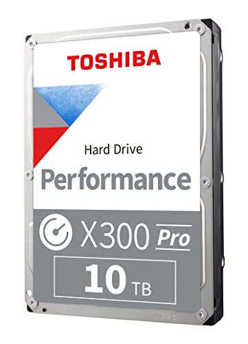 Toshiba X300 Pro 10 TB 3.5" 7200 RPM Internal Hard Drive