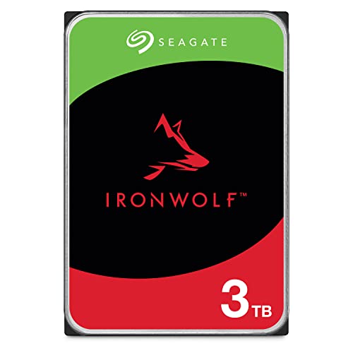 Seagate IronWolf NAS 3 TB 3.5" 5400 RPM Internal Hard Drive