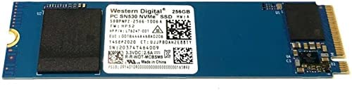Western Digital SN530 256 GB M.2-2280 PCIe 3.0 X4 NVME Solid State Drive