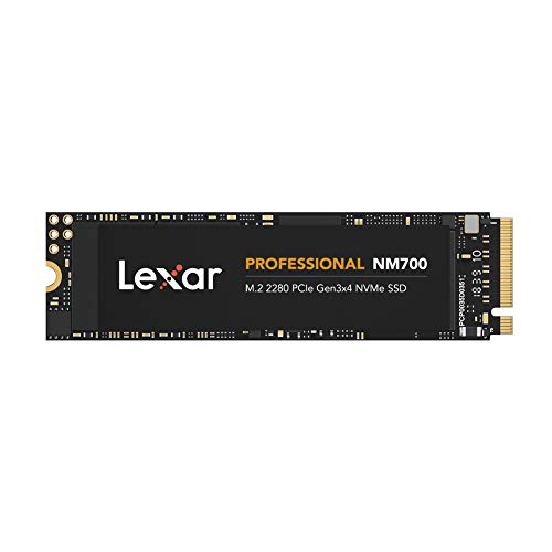 Lexar NM700 512 GB M.2-2280 PCIe 3.0 X4 NVME Solid State Drive