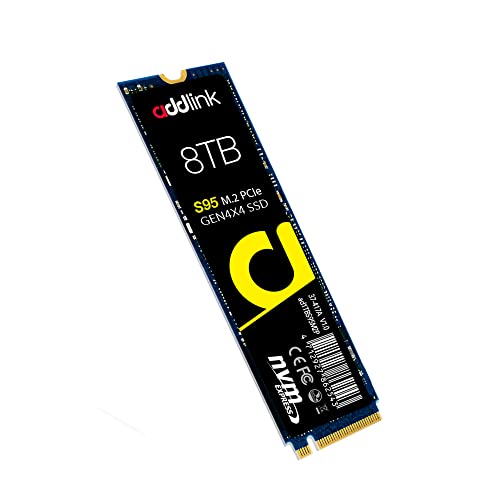 Addlink S95 8 TB M.2-2280 PCIe 4.0 X4 NVME Solid State Drive