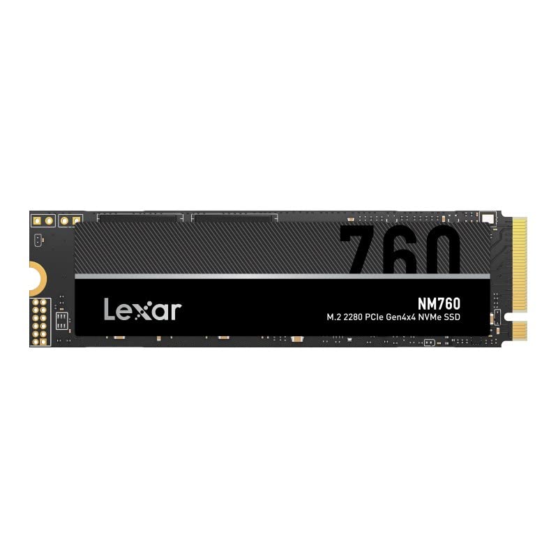 Lexar NM760 2 TB M.2-2280 PCIe 4.0 X4 NVME Solid State Drive