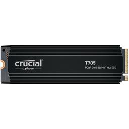 Crucial T705 W/Heatsink 1 TB M.2-2280 PCIe 5.0 X4 NVME Solid State Drive