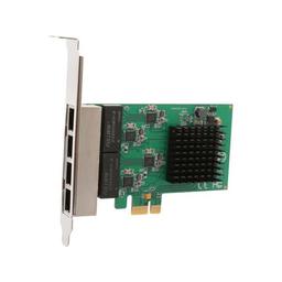 Syba SI-PEX24042 4 x Gigabit Ethernet PCIe x1 Network Adapter