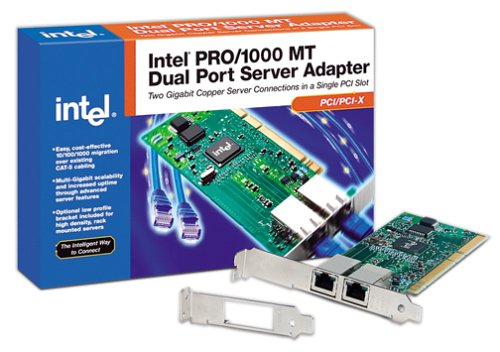 Intel PWLA8492MTBLK5 2 x Gigabit Ethernet PCI-X Network Adapter
