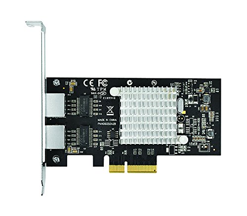 SIIG CN-GP1111-S1 2 x Gigabit Ethernet PCIe x4 Network Adapter