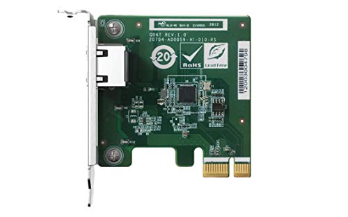 QNAP QXG-2G1T-I225 2.5 Gb/s Ethernet PCIe x1 Network Adapter