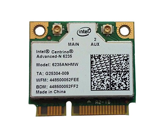 Intel 6235ANHMW 802.11a/b/g/n Half Mini-PCIe Wi-Fi Adapter