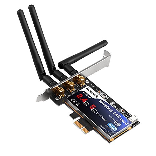 Hommie N900 802.11a/b/g/n PCIe x1 Wi-Fi Adapter