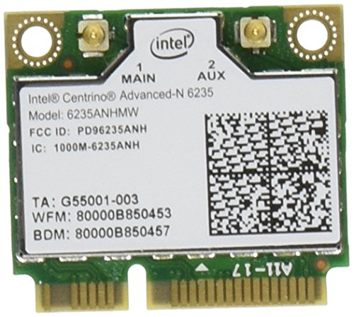 Intel 633AN.HMWWB 802.11a/b/g/n Half Mini-PCIe Wi-Fi Adapter